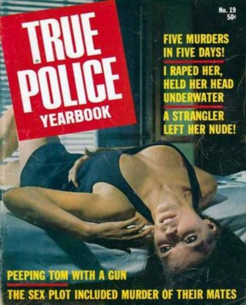 True Police Yearbook # 19, Yearbook 1970 magazine back issue True Police Yearbook magizine back copy 
