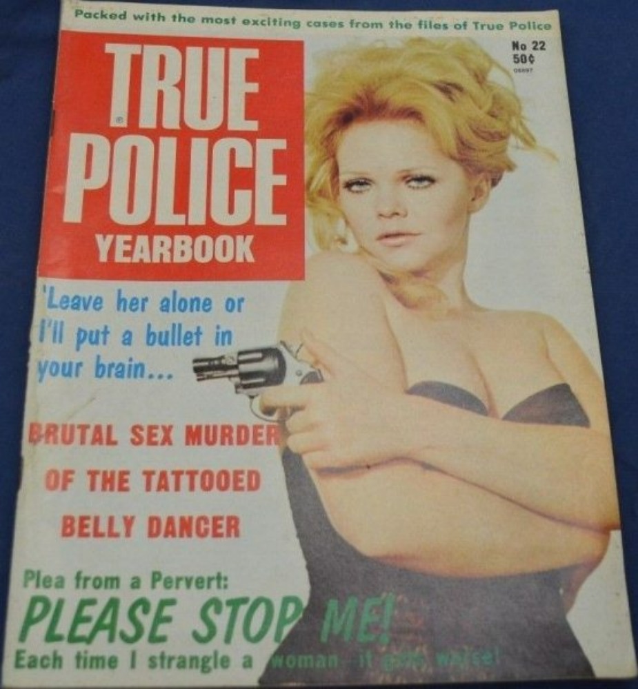 True Police Yearbook # 22, Yearbook 1972 magazine back issue True Police Yearbook magizine back copy 
