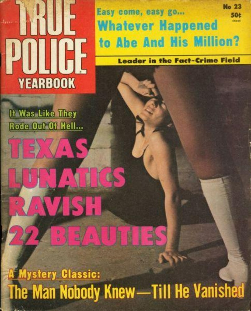 True Police Yearbook # 23, Yearbook 1973 magazine back issue True Police Yearbook magizine back copy 