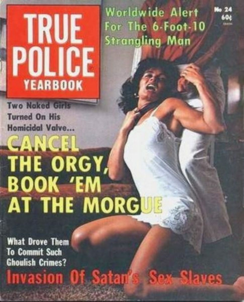 True Police Yearbook # 24, Yearbook 1975 magazine back issue True Police Yearbook magizine back copy 