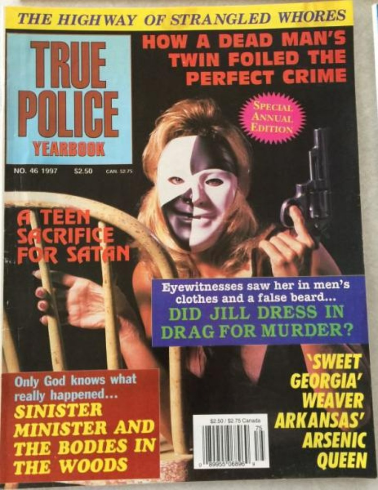 True Police Yearbook # 46, Yearbook 1997 magazine back issue True Police Yearbook magizine back copy 