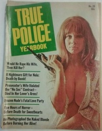 True Police Yearbook # 20, Yearbook 1970 magazine back issue cover image