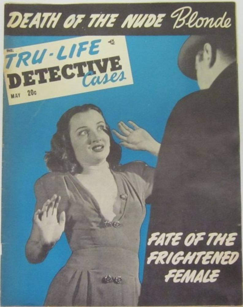 Tru-Life Detective Cases May 1948 magazine back issue Tru-Life Detective Cases magizine back copy 