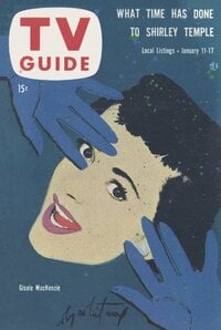 Mackenzie Pierce magazine cover appearance TV Guide January 11, 1958