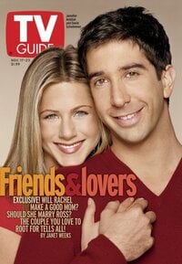 David magazine cover appearance TV Guide November 17, 2001