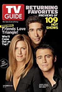 David magazine cover appearance TV Guide September 20, 2003