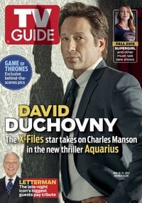 David magazine cover appearance TV Guide May 18, 2015