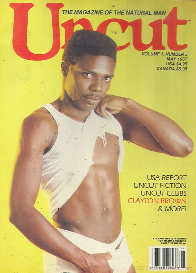 Uncut May 1987 magazine back issue Uncut magizine back copy 