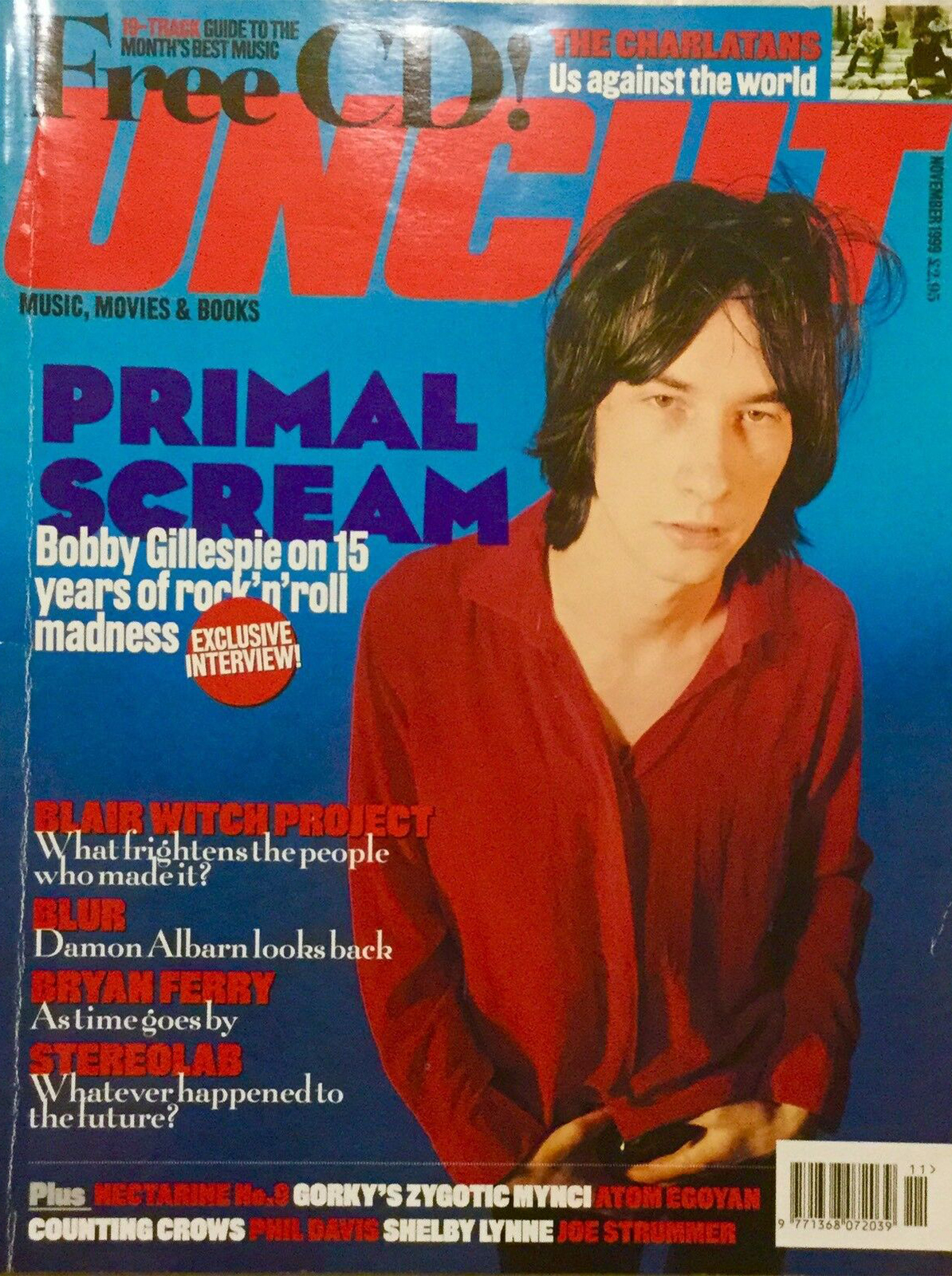 Uncut February 1992 magazine back issue Uncut magizine back copy 