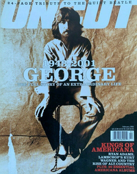 Uncut February 2002 magazine back issue cover image