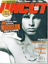Jim Morrison magazine cover appearance Uncut # 81, February 2004
