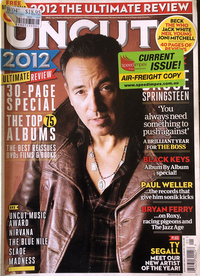 Uncut # 188, January 2013 magazine back issue cover image
