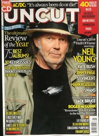 Uncut January 2015 magazine back issue cover image
