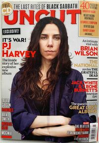 PJ Harvey magazine cover appearance Uncut May 2016