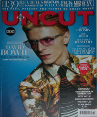 David Bowie magazine cover appearance Uncut # 233, October 2016
