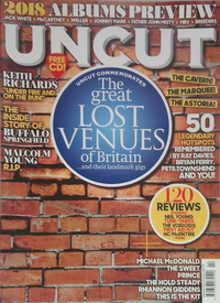 Uncut February 2018 magazine back issue cover image