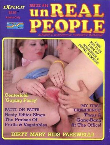 UnReal People # 24 magazine back issue UnReal People magizine back copy 
