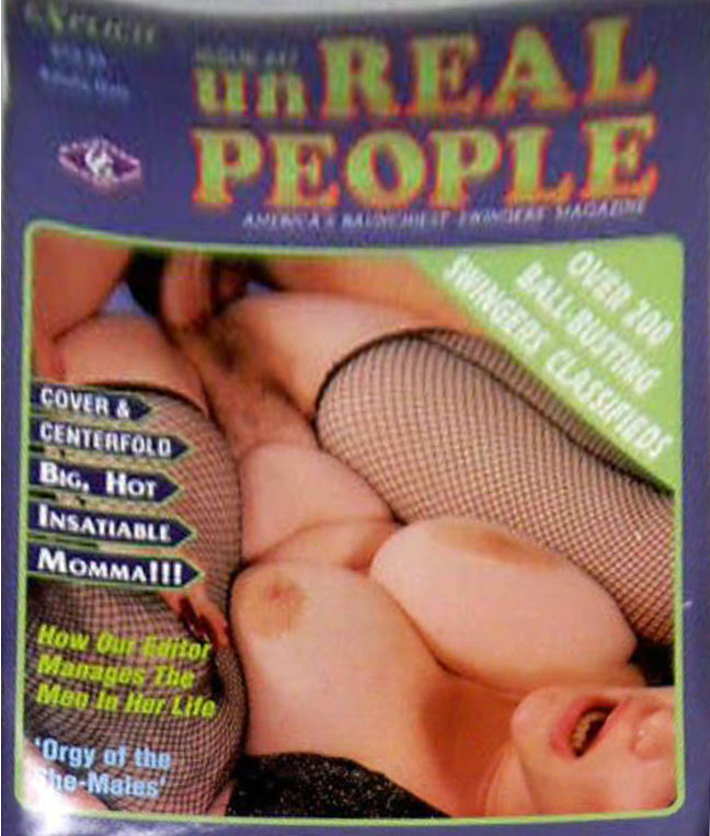 UnReal People # 47 magazine back issue UnReal People magizine back copy 