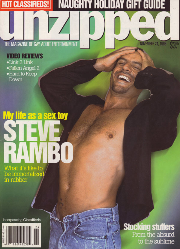 UNZIPPED November 24, 1998 Magazine, Unzipped Nov 1998.