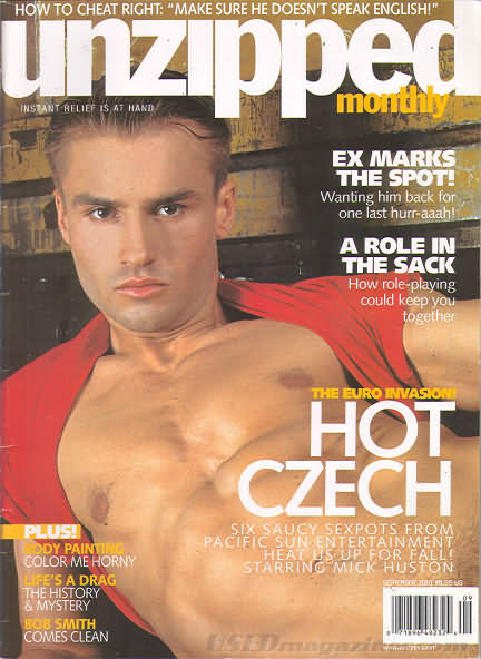 Unzipped September 2001 Magazine, Unzipped Sep 2001.