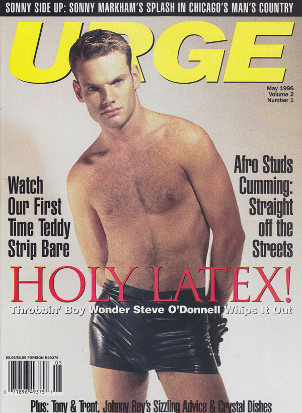 Urge # 7 - May 1996 magazine back issue Urge magizine back copy urge magazine 1996 back issues hottest pornstar men stripped down tight asses upclose cock shots har