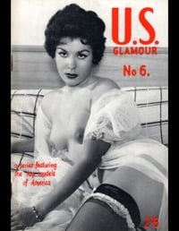 U.S. Glamour # 6 magazine back issue