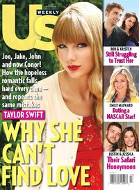 Taylor Swift magazine cover appearance Us Weekly November 19, 2012