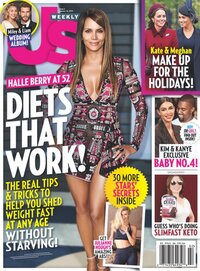 Halle Berry magazine cover appearance Us Weekly January 14, 2019