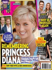 Princess Diana magazine cover appearance Us Weekly September 9, 2019