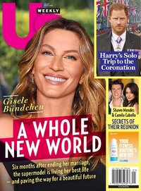 Gisele Bundchen magazine cover appearance Us Weekly May 22, 2023