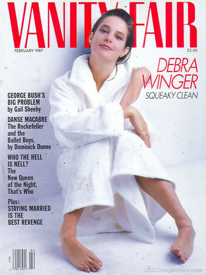 Vanity Fair February 1987 magazine back issue Vanity Fair magizine back copy Vanity Fair February 1987 Fashion Popular Culture Magazine Back Issue Published by Conde Nast Publishing Group. George Bush's Big Problem By Gail Sheehy.
