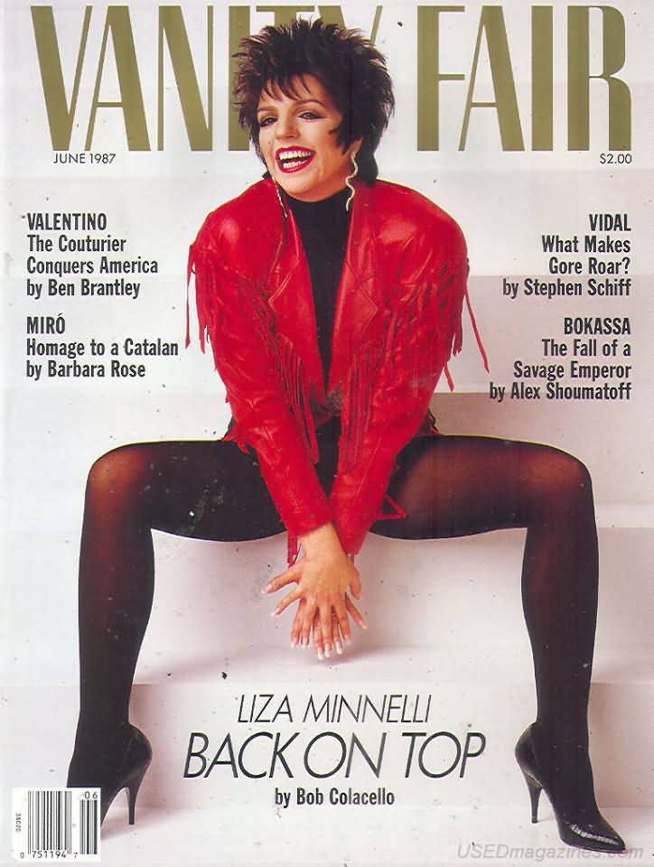 Vanity Fair June 1987 magazine back issue Vanity Fair magizine back copy Vanity Fair June 1987 Fashion Popular Culture Magazine Back Issue Published by Conde Nast Publishing Group. Valentino The Couturier Conquers America By Ben Brantley.