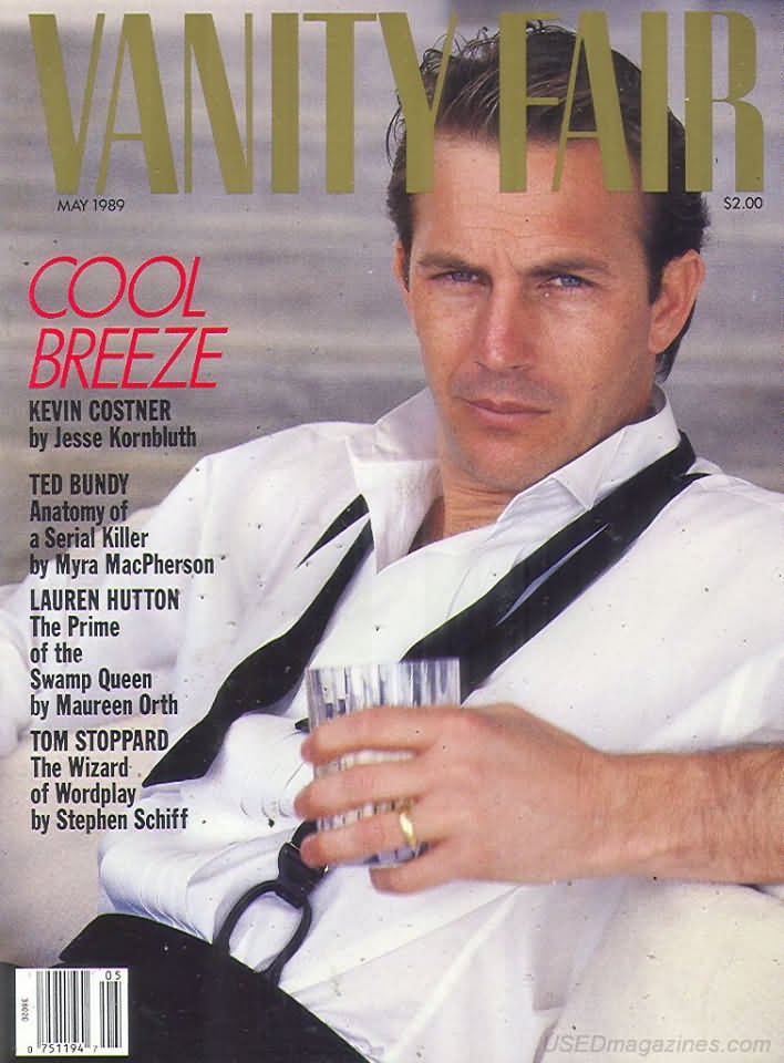 Vanity Fair May 1989 magazine back issue Vanity Fair magizine back copy Vanity Fair May 1989 Fashion Popular Culture Magazine Back Issue Published by Conde Nast Publishing Group. Cool Breeze Kevin Costner By Jesse Kornbluth.