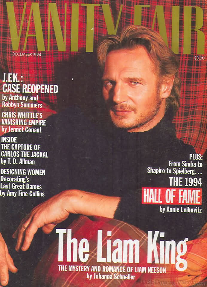 Vanity Fair December 1994 magazine back issue Vanity Fair magizine back copy Vanity Fair December 1994 Fashion Popular Culture Magazine Back Issue Published by Conde Nast Publishing Group. J.F.K.: Case Reopened By Anthony And Robbyn Summers.