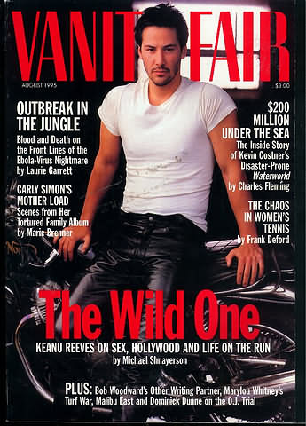 Vanity Fair August 1995 magazine back issue Vanity Fair magizine back copy Vanity Fair August 1995 Fashion Popular Culture Magazine Back Issue Published by Conde Nast Publishing Group. Outbreak In The Jungle.