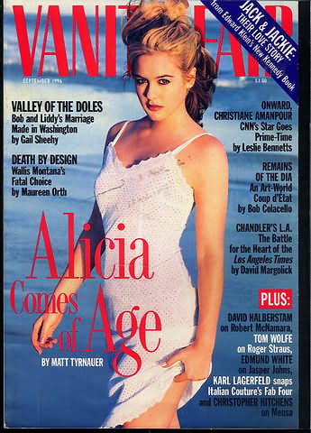 Vanity Fair September 1996 magazine back issue Vanity Fair magizine back copy Vanity Fair September 1996 Fashion Popular Culture Magazine Back Issue Published by Conde Nast Publishing Group. Valley Of The Doles Bob And Liddy's Marriage Made In Washington By Gail Sheehy.