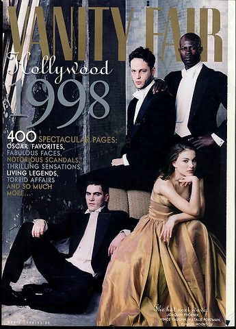 Vanity Fair April 1998 magazine back issue Vanity Fair magizine back copy Vanity Fair April 1998 Fashion Popular Culture Magazine Back Issue Published by Conde Nast Publishing Group. 400 Spectacular Pages: Oscar Favorites, Fabulous Faces.