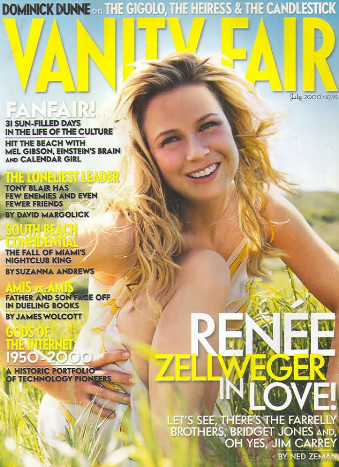 Vanity Fair July 2000 magazine back issue Vanity Fair magizine back copy Vanity Fair July 2000 Fashion Popular Culture Magazine Back Issue Published by Conde Nast Publishing Group. Fanfair! 31 Sun--Filled Days In The Life  Of The Culture.