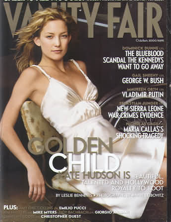 Vanity Fair October 2000 magazine back issue Vanity Fair magizine back copy Vanity Fair October 2000 Fashion Popular Culture Magazine Back Issue Published by Conde Nast Publishing Group. Dominick Dunne  The Blueblood Scandal  The Kennedy Want To Go Away.