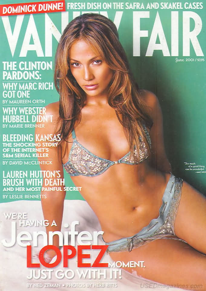Vanity Fair June 2001 magazine back issue Vanity Fair magizine back copy Vanity Fair June 2001 Fashion Popular Culture Magazine Back Issue Published by Conde Nast Publishing Group. The Clinton Pardons: Why Marc Rich Got One By Maureen Orth.