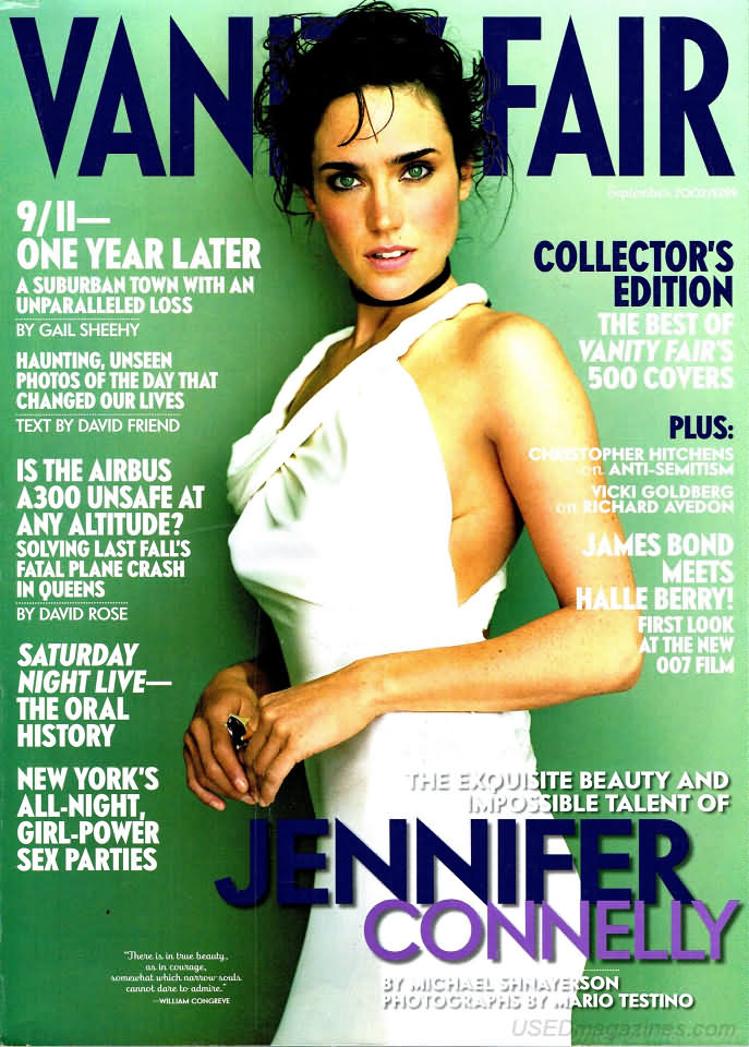 Vanity Fair September 2002 magazine back issue Vanity Fair magizine back copy Vanity Fair September 2002 Fashion Popular Culture Magazine Back Issue Published by Conde Nast Publishing Group. 9/11- One Year Later A Suburban Town With An Unparalleled Loss By Gail Sheehy.