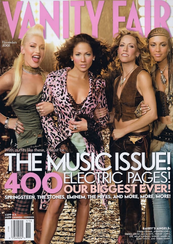 Vanity Fair November 2002 magazine back issue Vanity Fair magizine back copy Vanity Fair November 2002 Fashion Popular Culture Magazine Back Issue Published by Conde Nast Publishing Group. With Outfits Like These, It Must Be....
