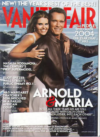 Vanity Fair January 2005 magazine back issue Vanity Fair magizine back copy Vanity Fair January 2005 Fashion Popular Culture Magazine Back Issue Published by Conde Nast Publishing Group. The People Who Made 2004 The Year That It Was....