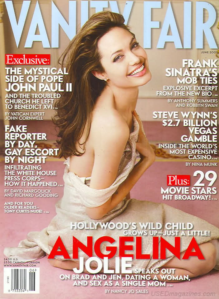 Vanity Fair June 2005 magazine back issue Vanity Fair magizine back copy Vanity Fair June 2005 Fashion Popular Culture Magazine Back Issue Published by Conde Nast Publishing Group. The Mystical Side Of Pope John Paul II And The Troubled Church He Left To Benedict XVI.