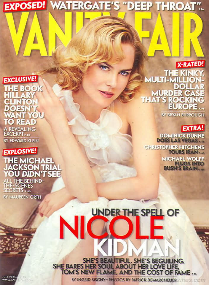 Vanity Fair July 2005 magazine back issue Vanity Fair magizine back copy Vanity Fair July 2005 Fashion Popular Culture Magazine Back Issue Published by Conde Nast Publishing Group. The Kinky Multi-Million Dollar Murder Case That's Rocking Europe By Bryan Burrough.