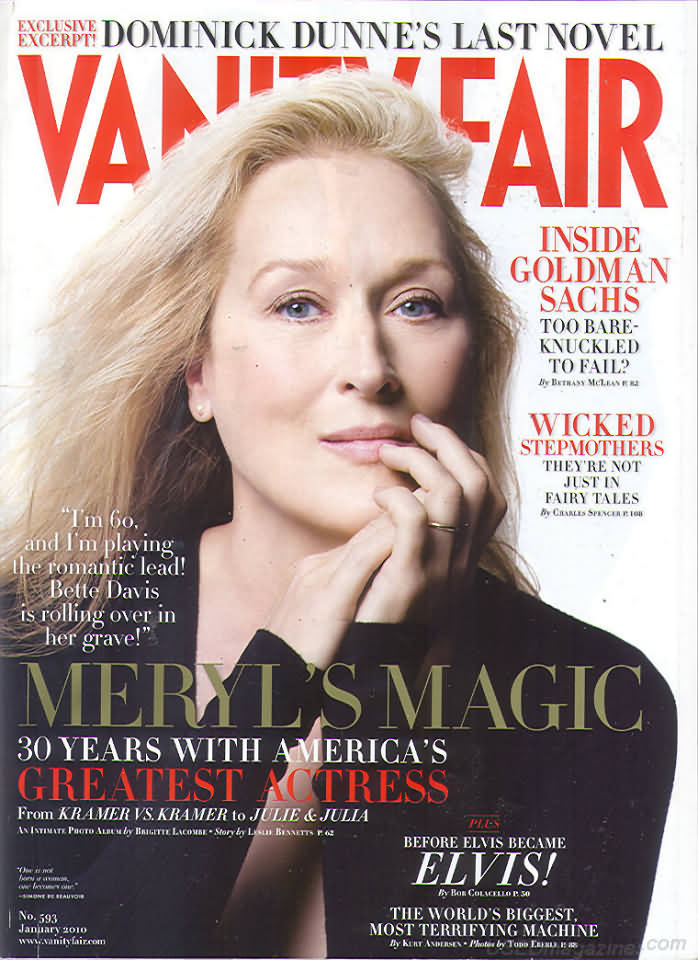 Vanity Fair January 2010 magazine back issue Vanity Fair magizine back copy Vanity Fair January 2010 Fashion Popular Culture Magazine Back Issue Published by Conde Nast Publishing Group. Inside Goldman Sachs Too Bare-Knuckled To Fail?.