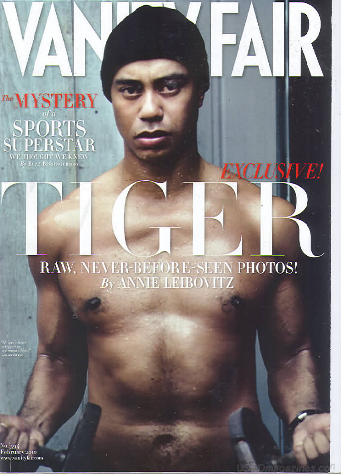 Vanity Fair February 2010 magazine back issue Vanity Fair magizine back copy Vanity Fair February 2010 Fashion Popular Culture Magazine Back Issue Published by Conde Nast Publishing Group. The Mystery Of A Sports Superstar We Thought We Knew.