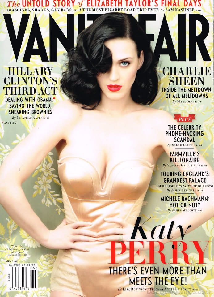 Vanity Fair June 2011 magazine back issue Vanity Fair magizine back copy Vanity Fair June 2011 Fashion Popular Culture Magazine Back Issue Published by Conde Nast Publishing Group. Hillary Clinton's Third Act Dealing With Obama Saving The  World Sneaking Brownies .