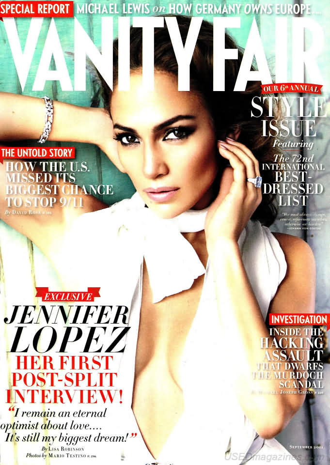 Vanity Fair September 2011 magazine back issue Vanity Fair magizine back copy Vanity Fair September 2011 Fashion Popular Culture Magazine Back Issue Published by Conde Nast Publishing Group. The Untold Story How The U.S. Missed Its Biggest Chance To Stop 9/11.