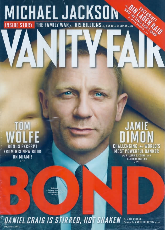 Vanity Fair November 2012 magazine back issue Vanity Fair magizine back copy Vanity Fair November 2012 Fashion Popular Culture Magazine Back Issue Published by Conde Nast Publishing Group. Tom Wolfe Bonus Excerpt From His New Book On Miami!.